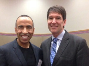 Dr. Mark with Dr. Uche Odiatu