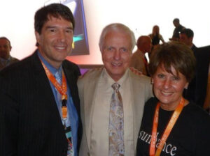 Dr. Mark with Drs. Gordon and Rella Christensen