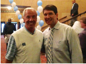 Dr. Mark with Roy Williams