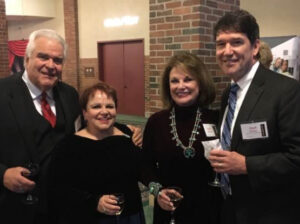 Dr. Mark with Dr. John Jameson, Lois Banta and Cathy Jameson