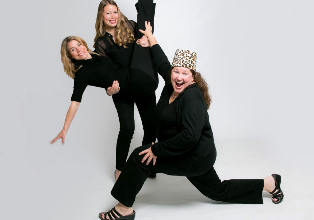 Mark Hyman DDS hygiene team posing and acting silly